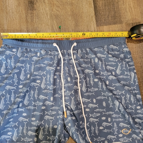 Reel Life Men's Blue Swim Shorts - Picture 9 of 10